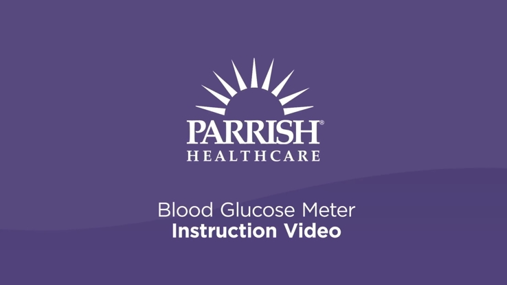 Blood Glucose Meter Instructions Thumbnail