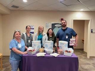 Nurses during the National Nurses Week